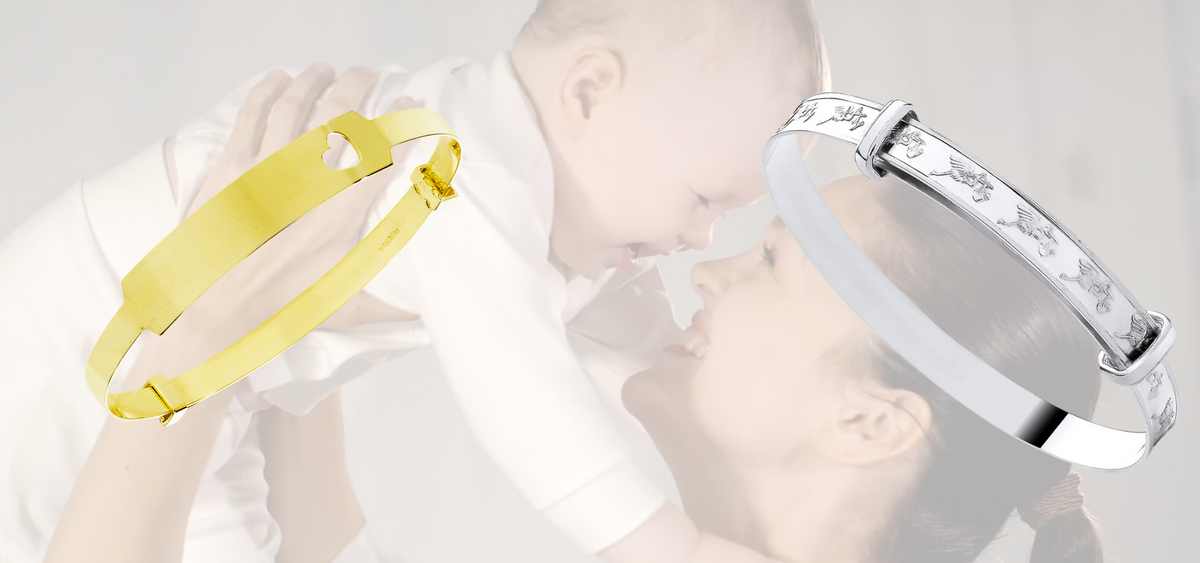 Goldlinks Baby Bangles | 9ct Gold Bangles for Babies & Toddlers