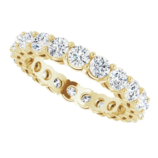 2ct Lab Diamond Full Eternity Ring