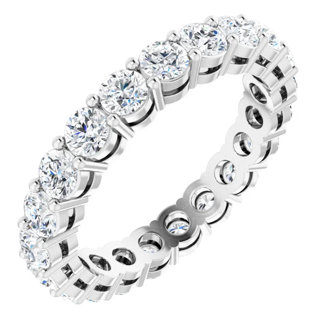 2ct Lab Diamond Full Eternity Ring