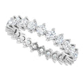 1.5ct Diamond Full Eternity Ring – Elegant Claw Design