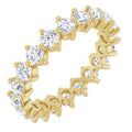 2ct Diamond Full Eternity Ring – Elegant Claw Design