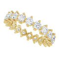 2ct Diamond Full Eternity Ring – Elegant Claw Design