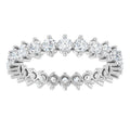 2ct Diamond Full Eternity Ring – Elegant Claw Design