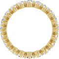 2ct Diamond Full Eternity Ring – Elegant Claw Design