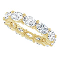 4ct Oval Diamond Full Eternity Ring