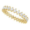 1.5ct Diamond Full Eternity Ring – Elegant Claw Design