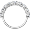 3ct Diamond Half Eternity Ring