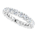 3ct Diamond Full Eternity Ring – Interlocking Design