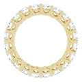 3ct Diamond Full Eternity Ring – Interlocking Design