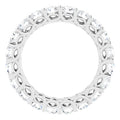 3ct Diamond Full Eternity Ring – Interlocking Design