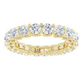 3ct Diamond Full Eternity Ring – Interlocking Design
