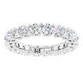 3ct Diamond Full Eternity Ring – Interlocking Design
