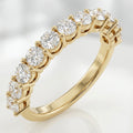 Lab-Grown Diamond Half Eternity Ring