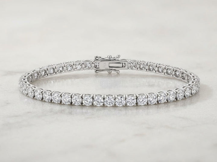 8ct Natural Diamond Tennis Bracelet
