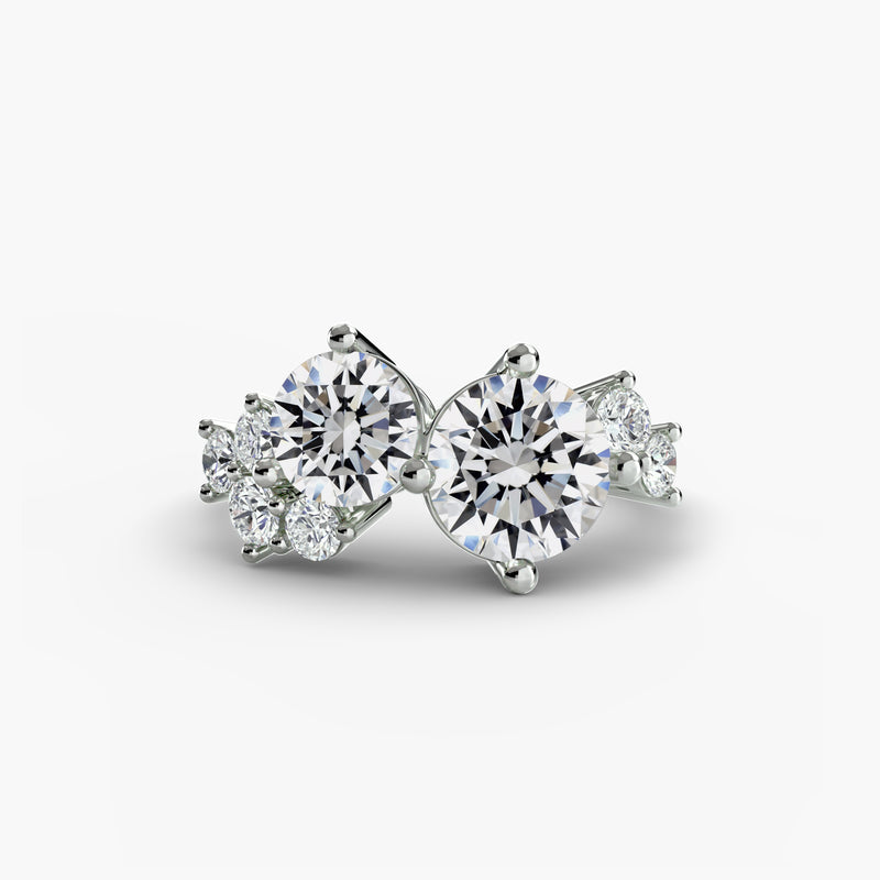 The Eternal Embrace Round Diamond Ring
