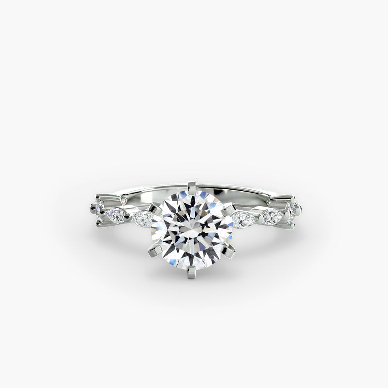 The Belsize Eternity Pavé Solitaire