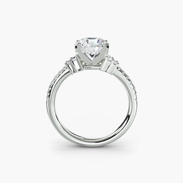 Solitaire with Pavé 4