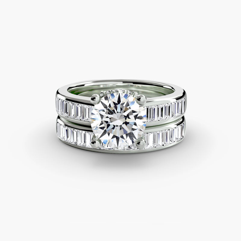 The Bond Baguette Channel Solitaire