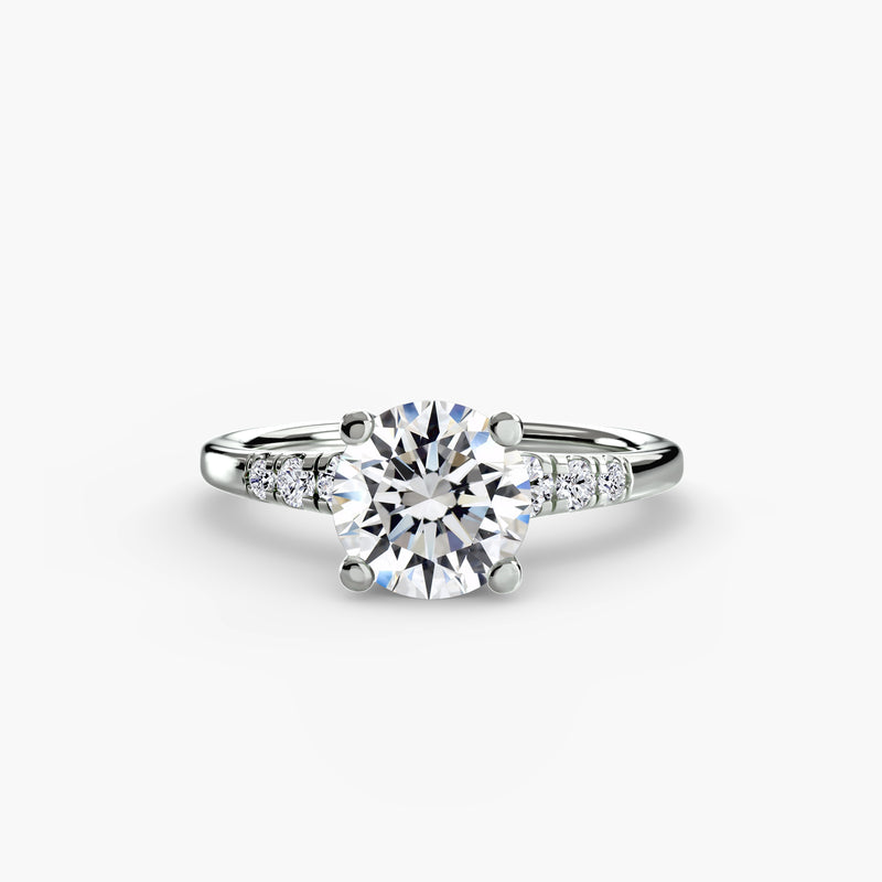 The Henley Solitaire with Shoulder Accents