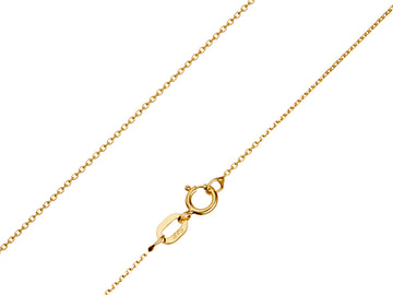 16 recently bought 9ct Yellow Gold 0.8mm Belcher Chain-Unhallmarked