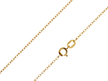 9ct Yellow Gold 1.2mm Trace Chain-Unhallmarked