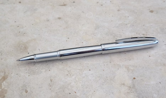 Abbey Chrome Rollerball Pen