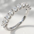 1ct Diamond Ubar Style Half Eternity Ring