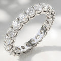 2ct Lab Diamond Full Eternity Ring