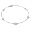 0.4ct Lab-Grown Diamond By The Yard Bracelet in 9ct White Gold