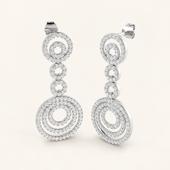 Diamond earrings