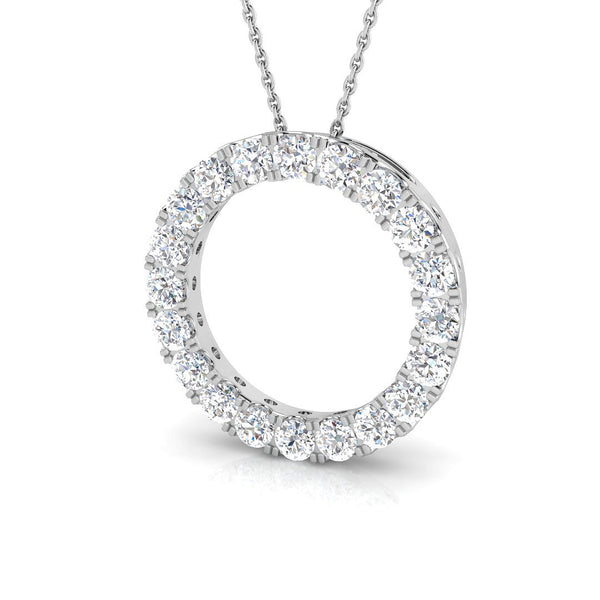 2.01ct Lab-Grown Diamond Circle of Life Pendant