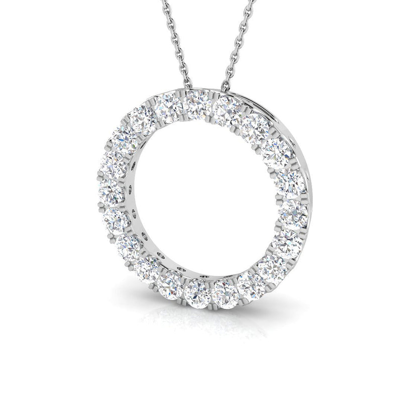 2.01ct Lab-Grown Diamond Circle of Life Pendant
