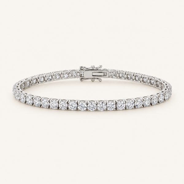 8ct Natural Diamond Tennis Bracelet